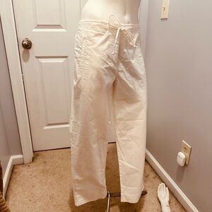 Women’s White Pants Talbot’s Stretch, nice! Worn once so nice! Slacks straight